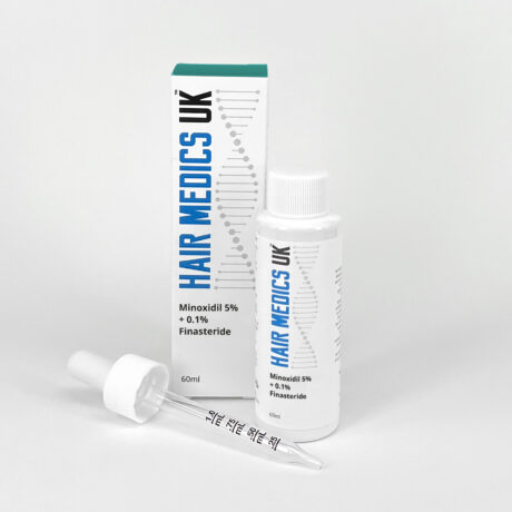 5% minoxidil + 0.1% Finasteride