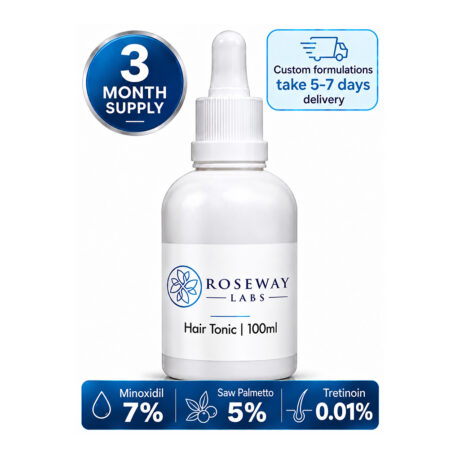 Minoxidil 7% + Saw Palmetto 5% + Tretinoin 0.01% | 100ml